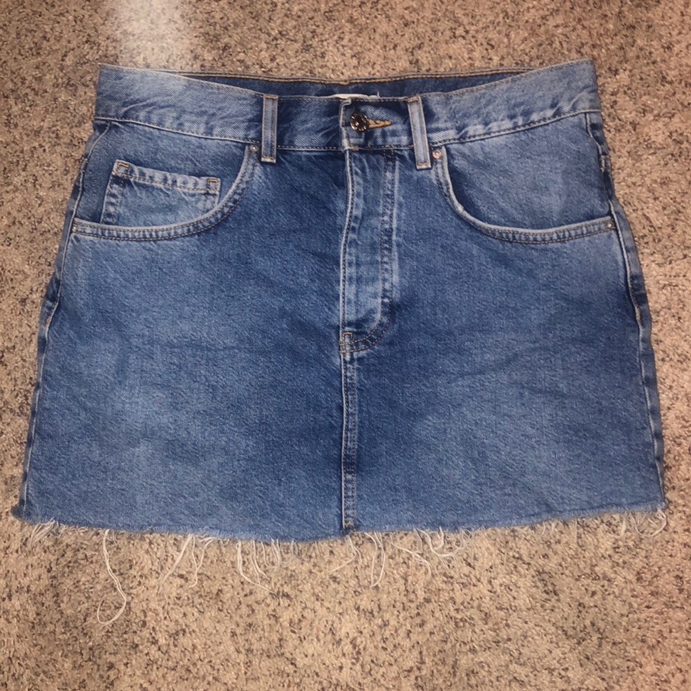jean skirt